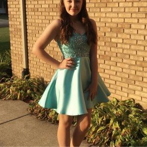 Blue homecoming/cocktail dress